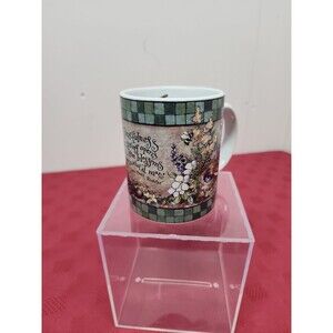 Lang And Wise Collector's Mug 2001 " Frances' Garden" Grannycore Cottagecore EUC